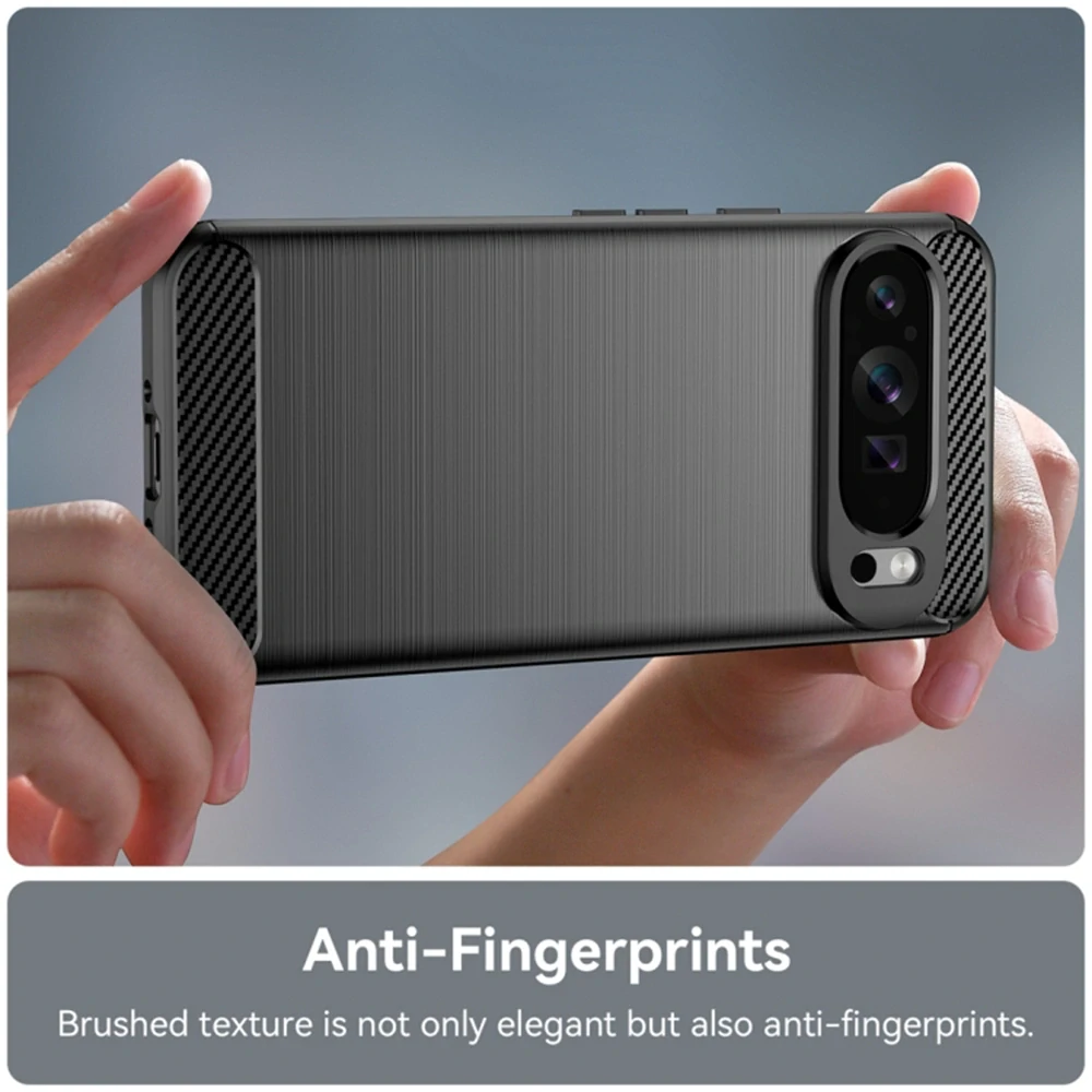 Kryt Google Pixel 9 Pro XL, Armored Carbon černý