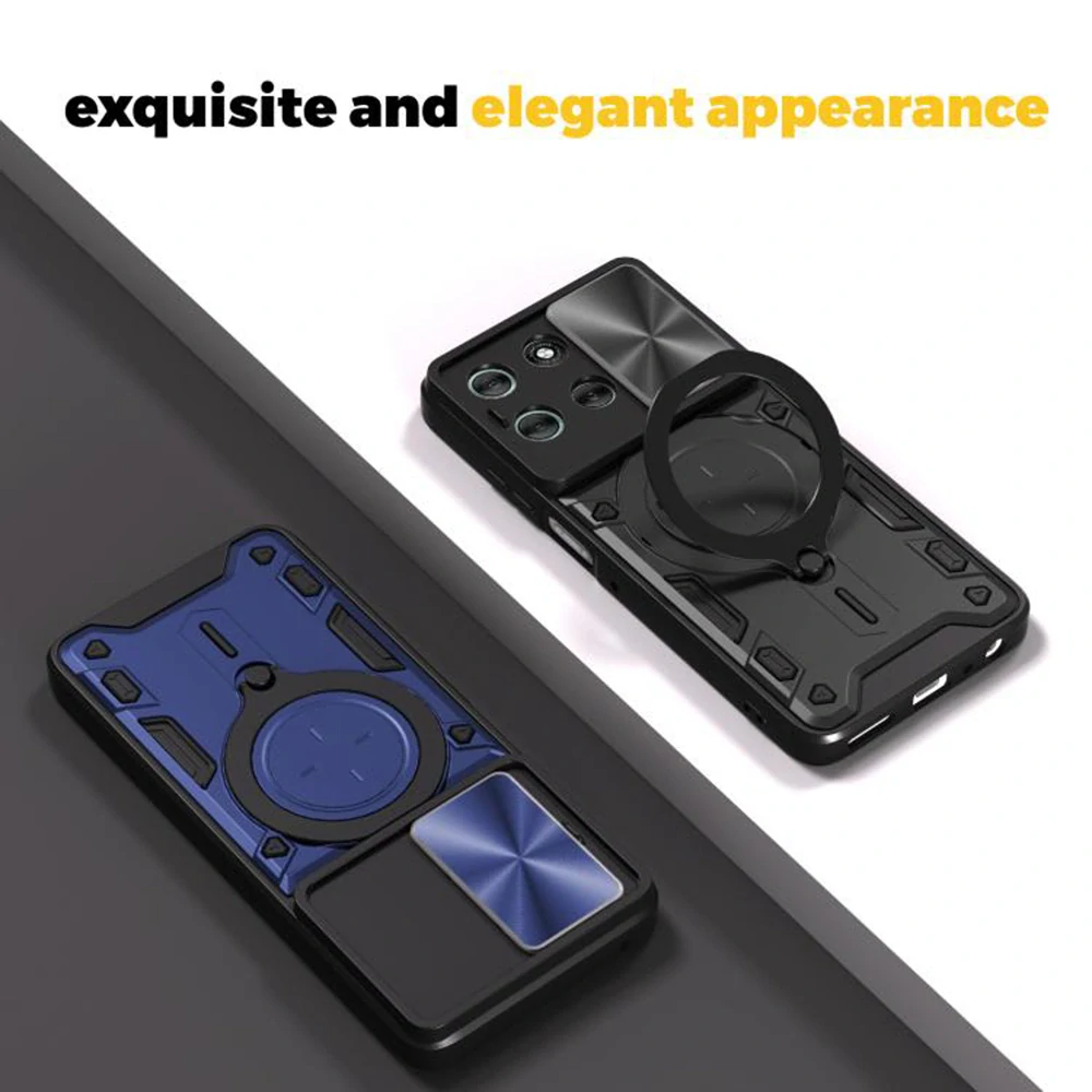 Kryt Motorola Moto G56, Techsuit CamGuard Pro - černý