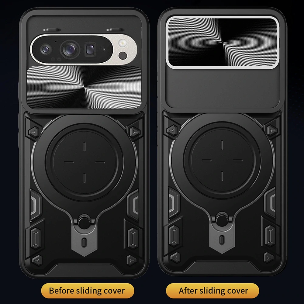 Kryt Google Pixel 10 / 10 Pro, Techsuit CamGuard Pro - modrý