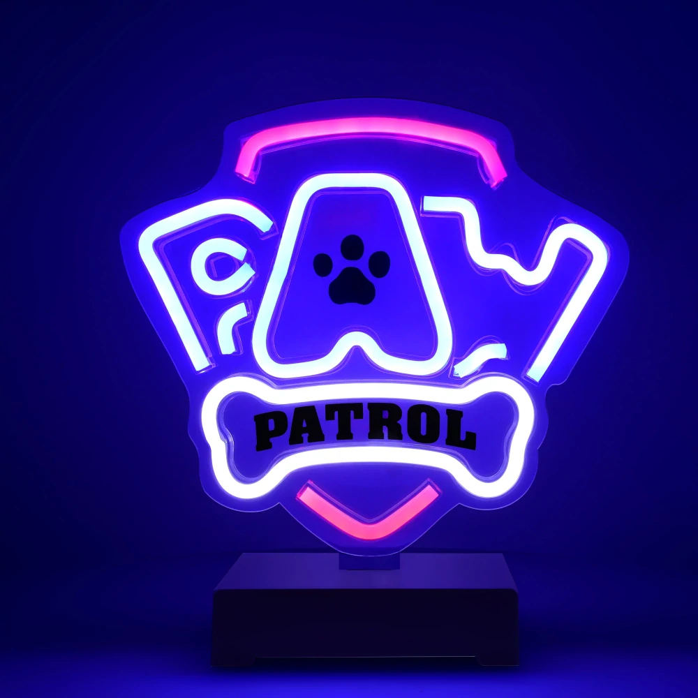 dekorativní LED neon Tlapková patrola - Logo