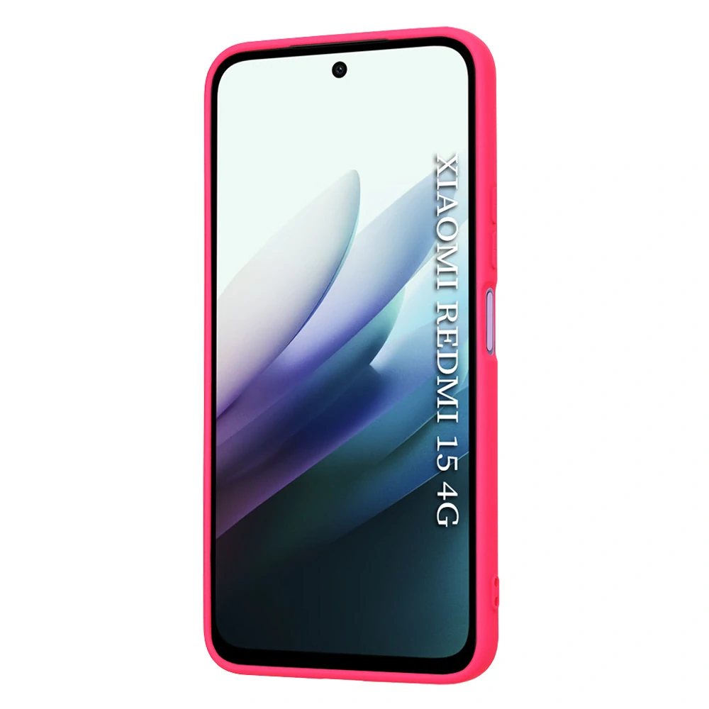 Kryt Xiaomi Redmi 15 4G/5G, SoftFlex - hot pink