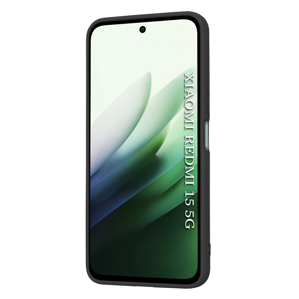 Kryt Xiaomi Redmi 15 4G/5G, SoftFlex - black
