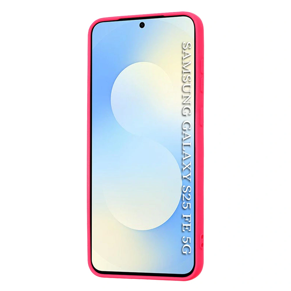 Kryt Samsung Galaxy S25 FE Techsuit SoftFlex - hot pink