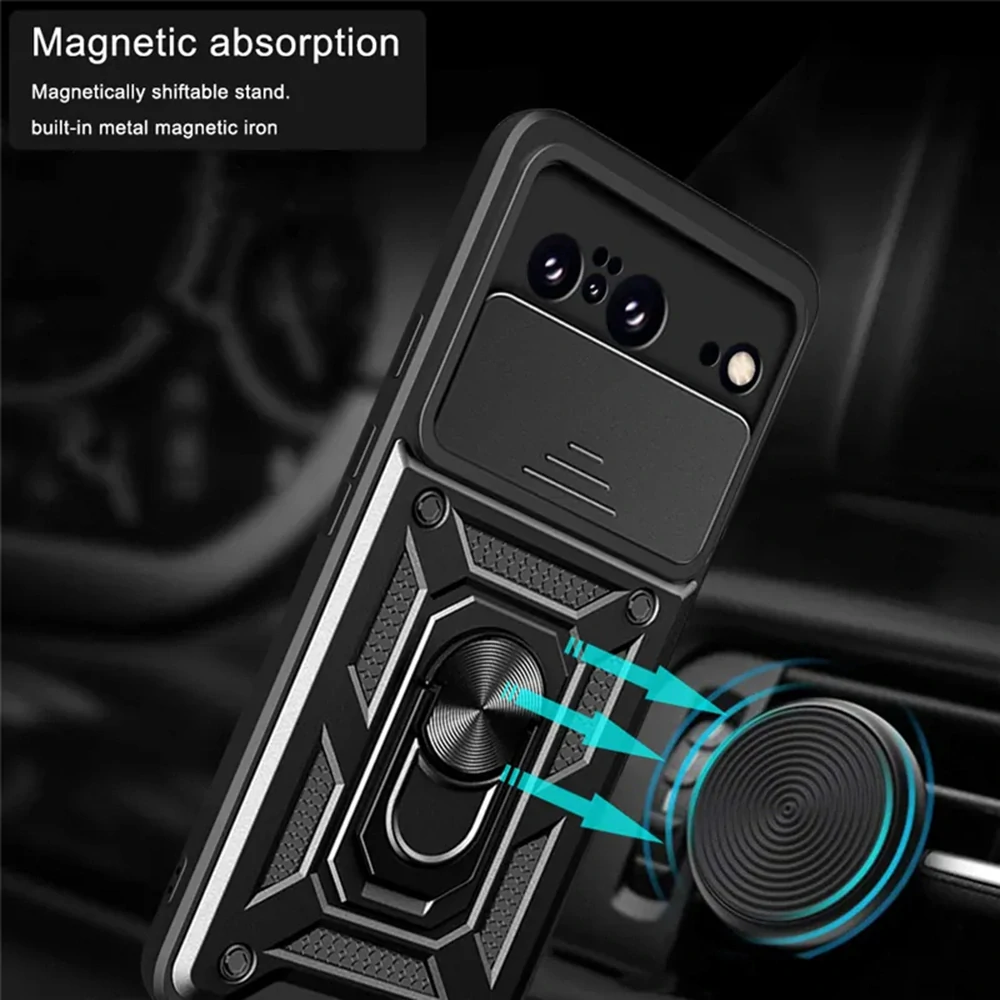 Kryt Google Pixel 8 Techsuit CamShield Pro black