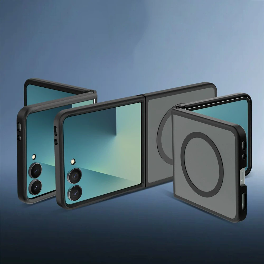 Kryt Samsung Galaxy Z Flip 8, PureFrost MagSafe, černé