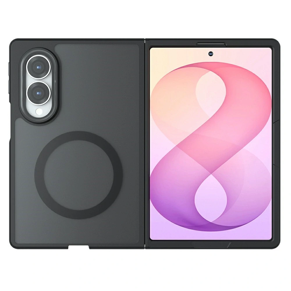 Kryt Samsung Galaxy Z Fold 8, PureFrost MagSafe, černé