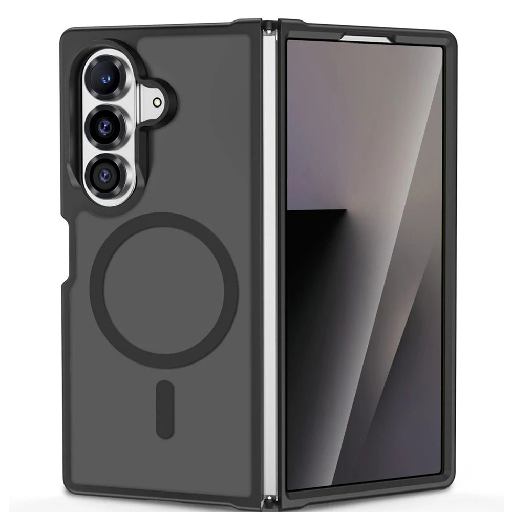 Kryt Samsung Galaxy Z Fold 7, PureFrost MagSafe, černé