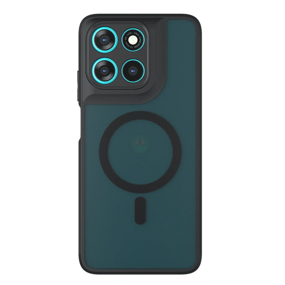 Kryt Motorola Moto G77 / G67, PureFrost MagSafe, černé
