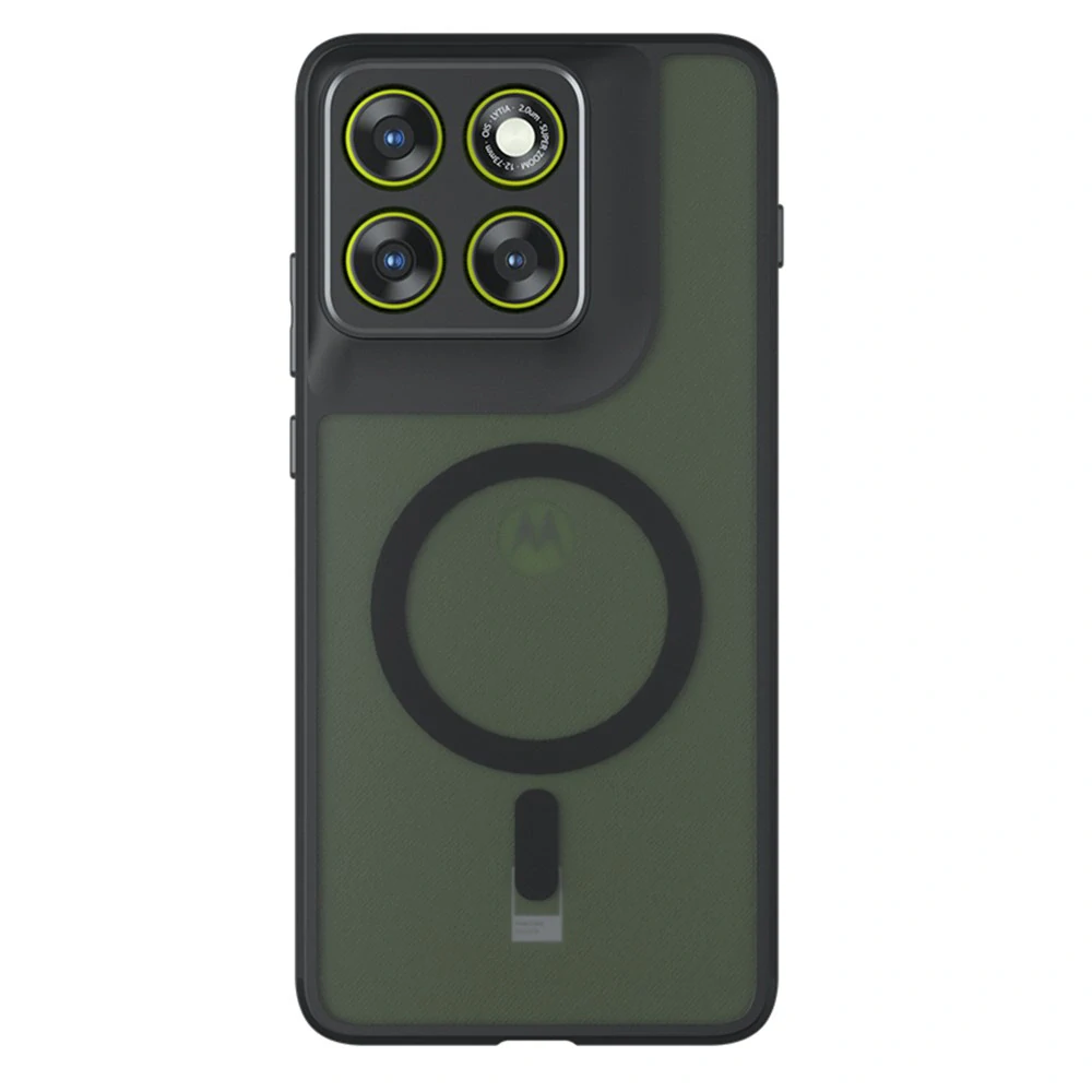 Kryt Motorola EDGE 70 Fusion, PureFrost MagSafe, černé
