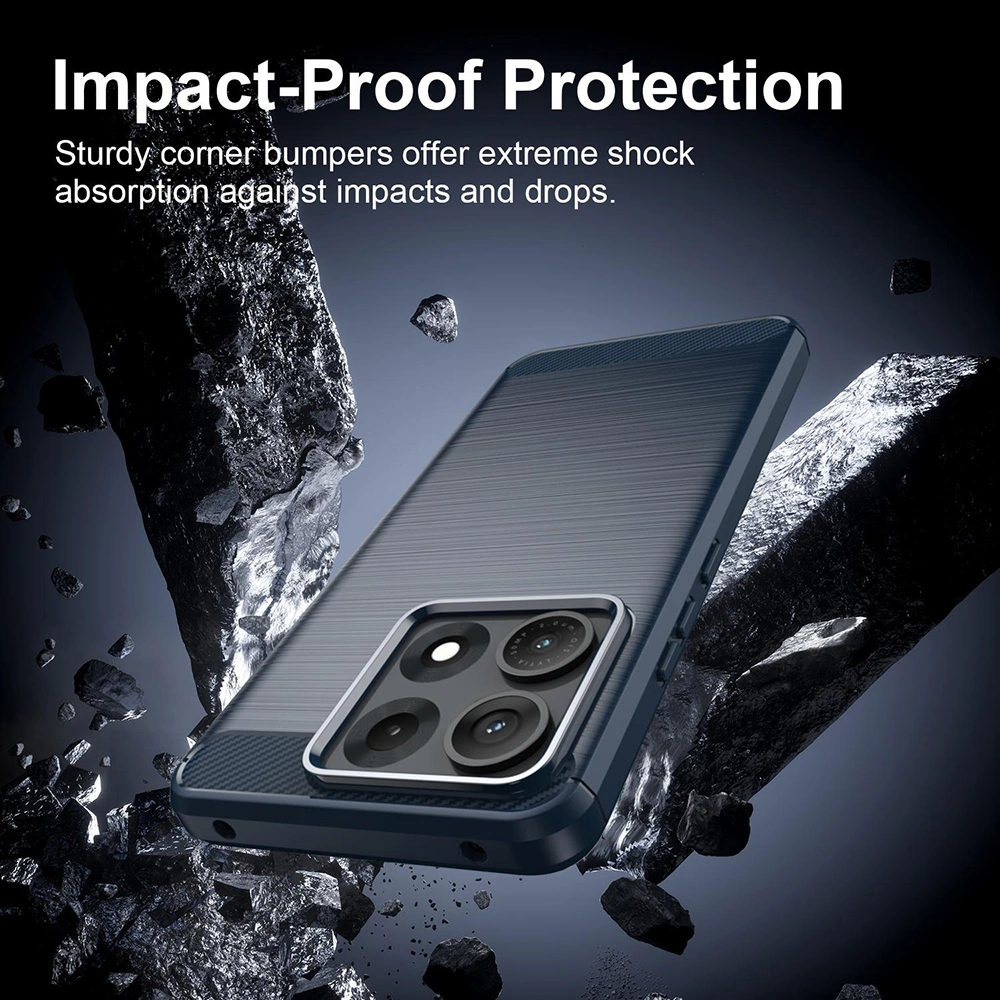 Kryt Motorola EDGE 70 Max Armored Carbon blue