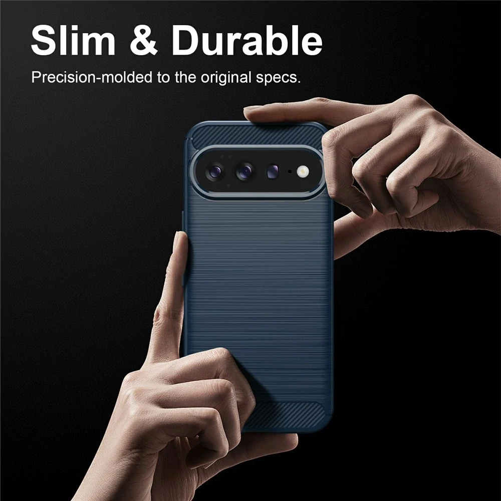 Kryt Google Pixel 11 Pro XL, Armored Carbon blue