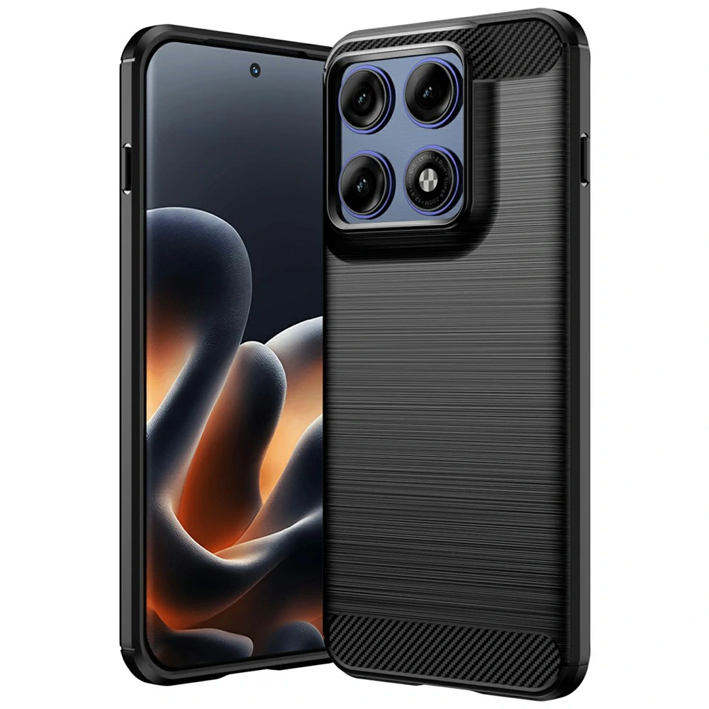 Kryt Motorola EDGE 70 Pro, Armored Carbon černý