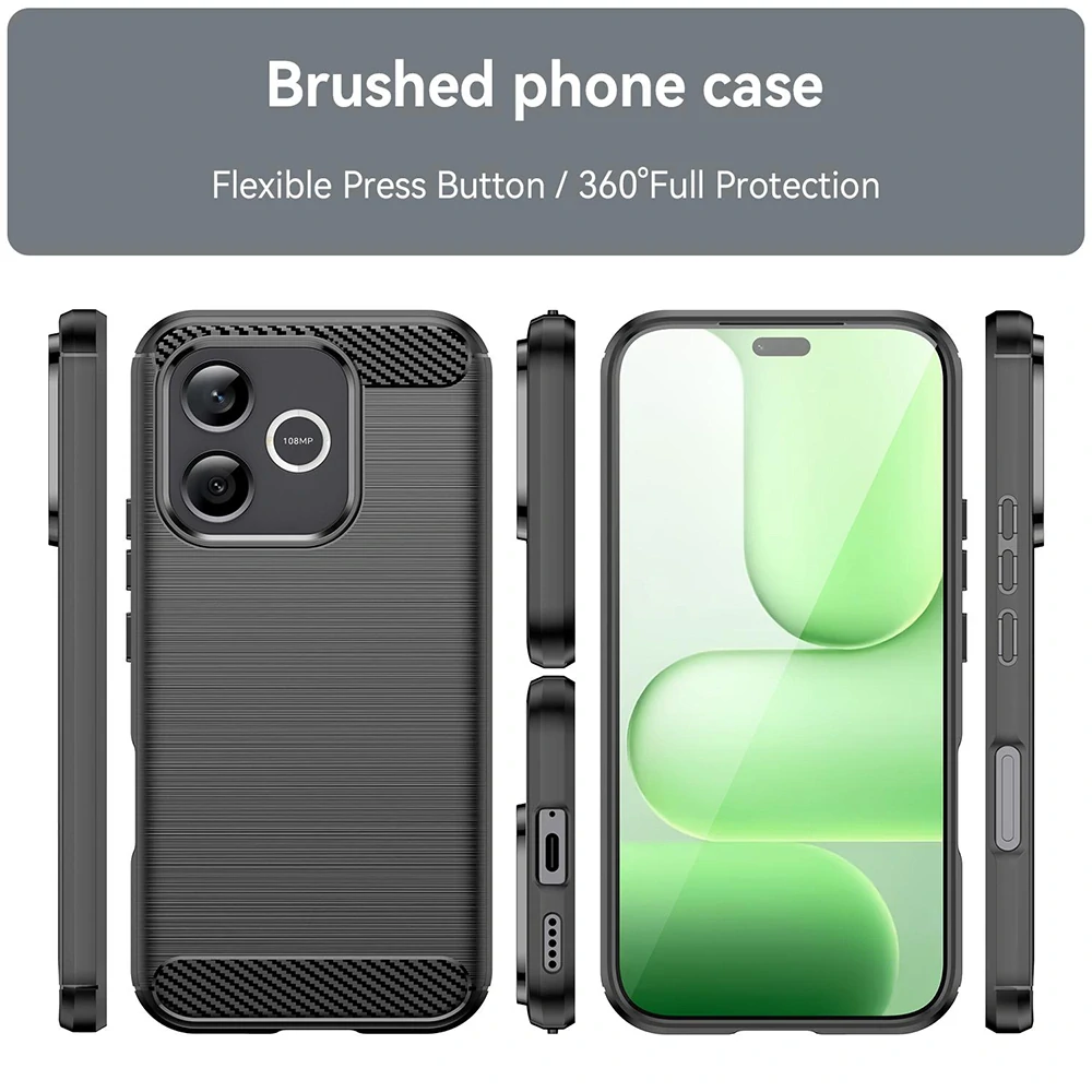 Kryt Honor 600 Lite, Armored Carbon černý