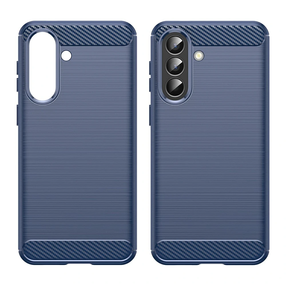 Kryt Samsung Galaxy A57 5G, Armored Carbon modrý