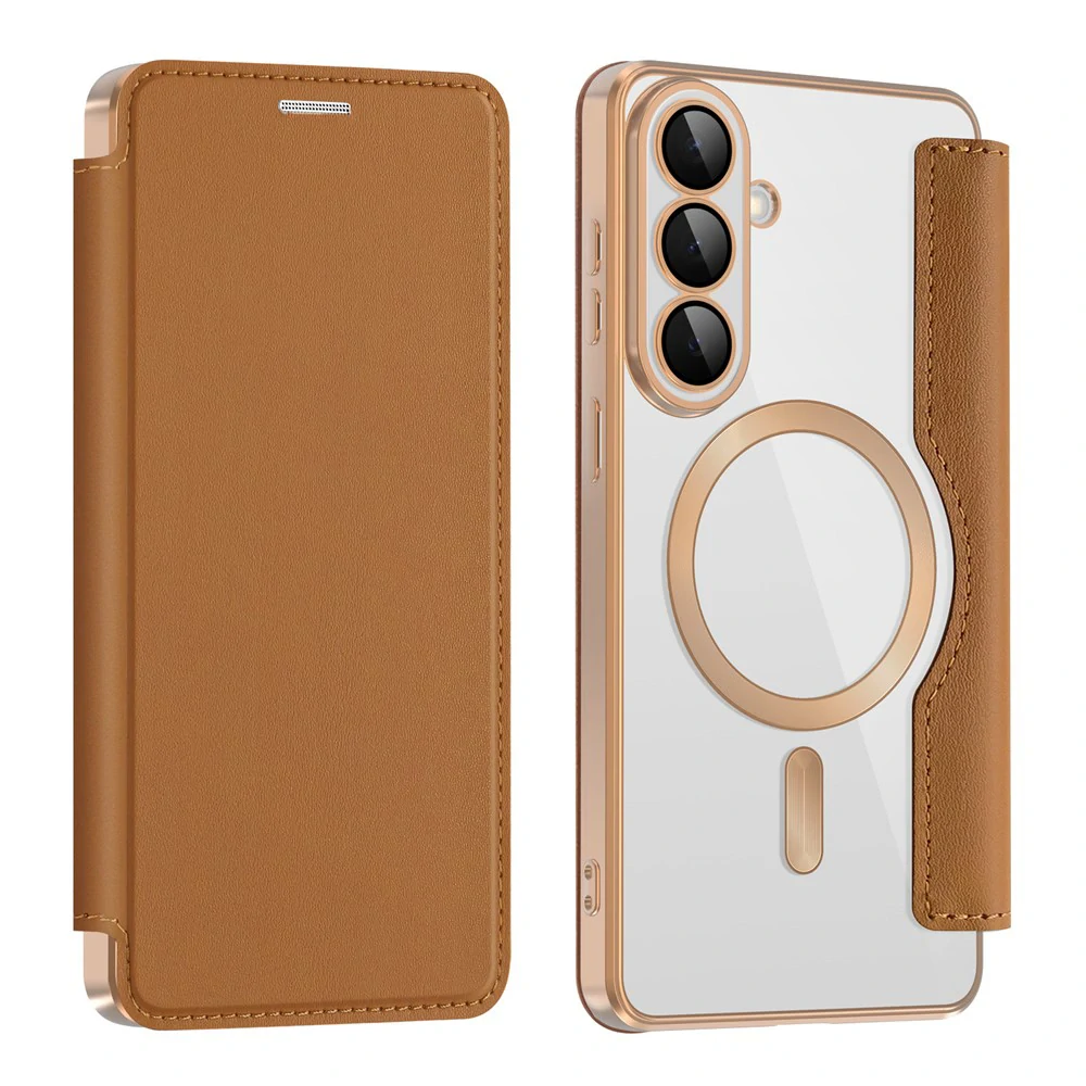 Pouzdro Samsung Galaxy A26 5G, SmartMag Book Case hnědé