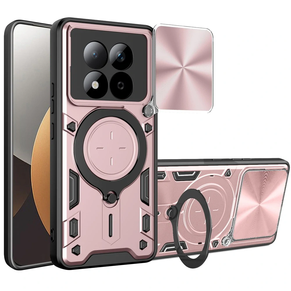 Kryt Xiaomi Redmi Note 15 Pro 5G,Techsuit CamGuard Pro, rose gold