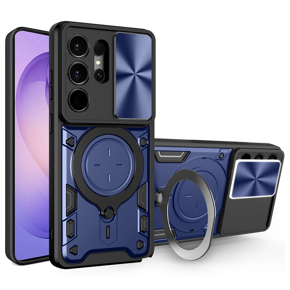 Kryt Samsung Galaxy S25 Ultra Techsuit CamGuard Pro - modrý