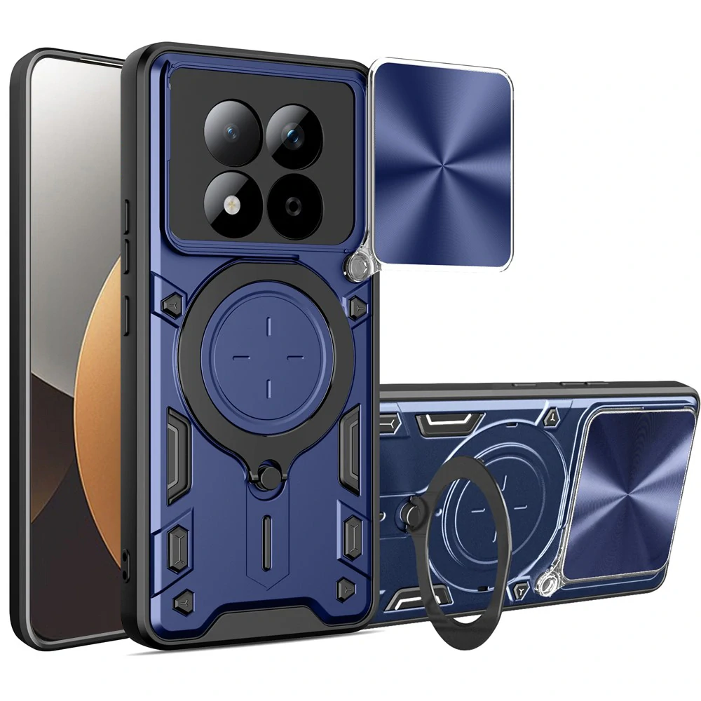 Kryt Xiaomi Redmi Note 15 Pro 5G,Techsuit CamGuard Pro, modrý