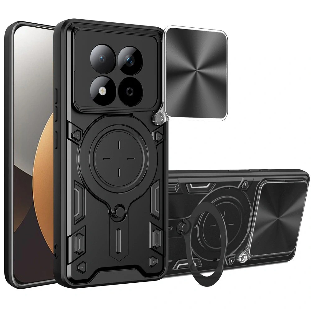 Kryt Xiaomi Redmi Note 15 Pro 5G,Techsuit CamGuard Pro, černý