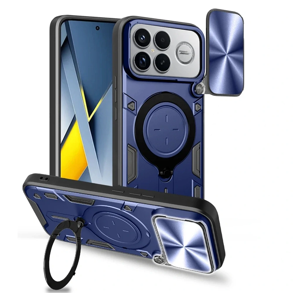 Kryt Xiaomi Poco F8 Ultra Techsuit CamGuard Pro, modrý