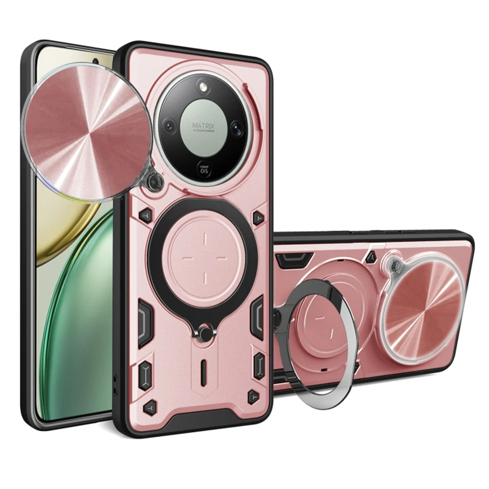 Kryt Honor Magic 8 Lite, Techsuit CamGuard Pro - rose gold