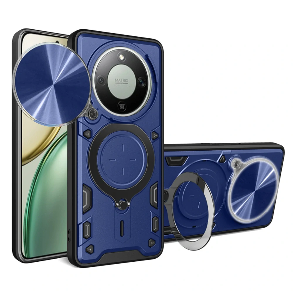 Kryt Honor Magic 8 Lite, Techsuit CamGuard Pro - modrý