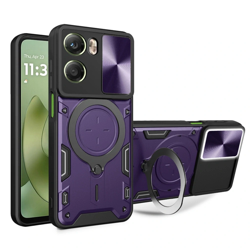 Kryt Motorola Moto G06 Techsuit CamGuard Pro - fialový
