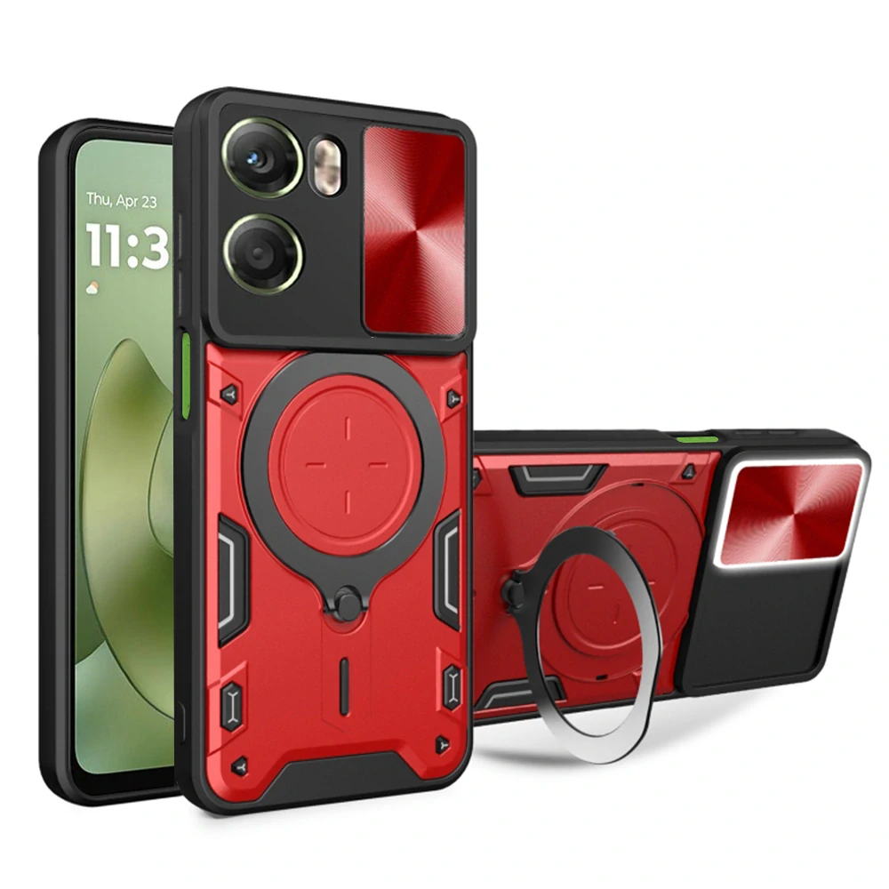 Kryt Motorola Moto G06 Techsuit CamGuard Pro - červený