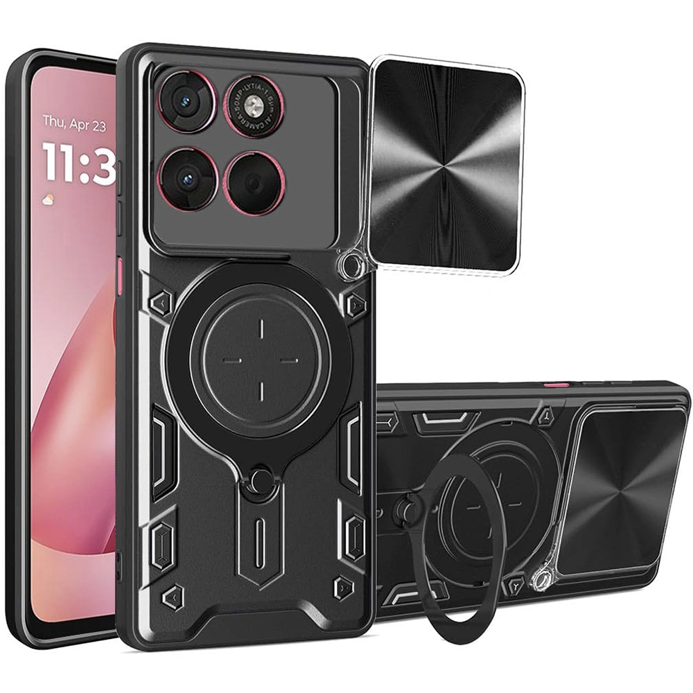 Kryt Motorola Moto G57 Power / G67 Power Techsuit CamGuard Pro - černý