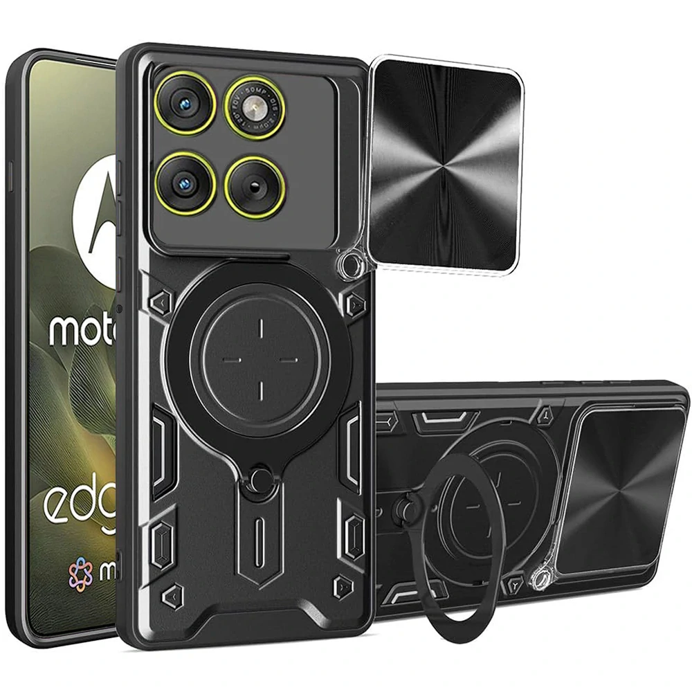 Kryt Motorola EDGE 70, Techsuit CamGuard Pro - černý