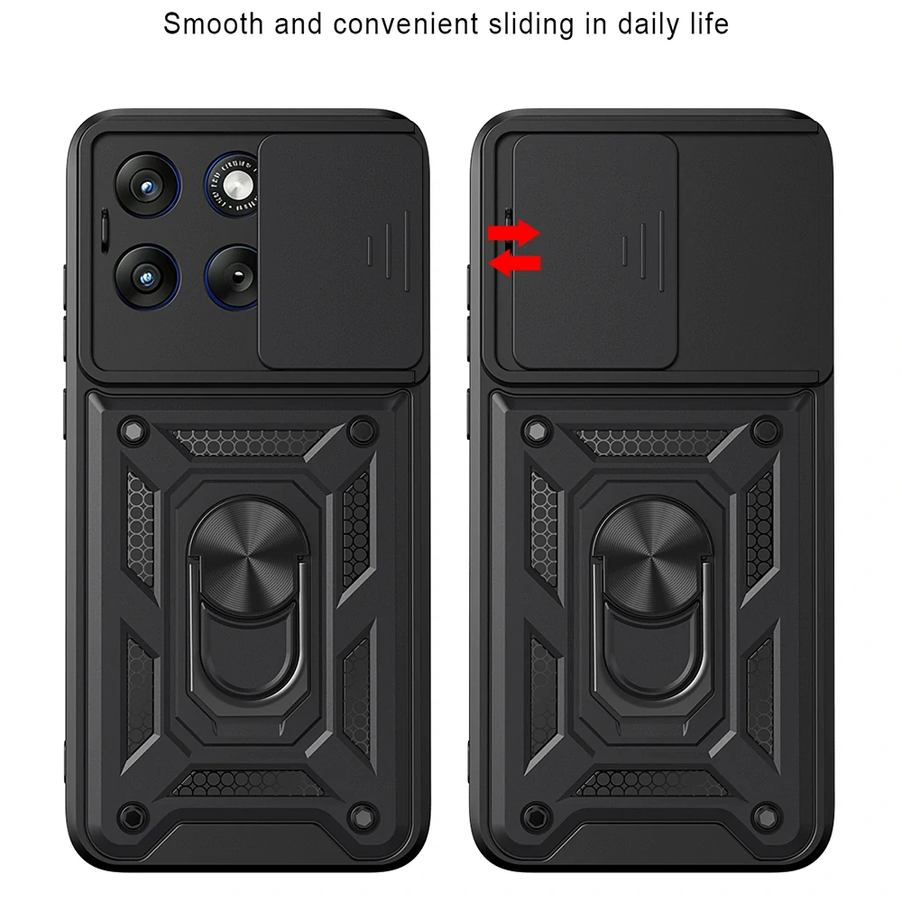 Kryt Motorola EDGE 70 Fusion, Techsuit CamShield Pro modrý