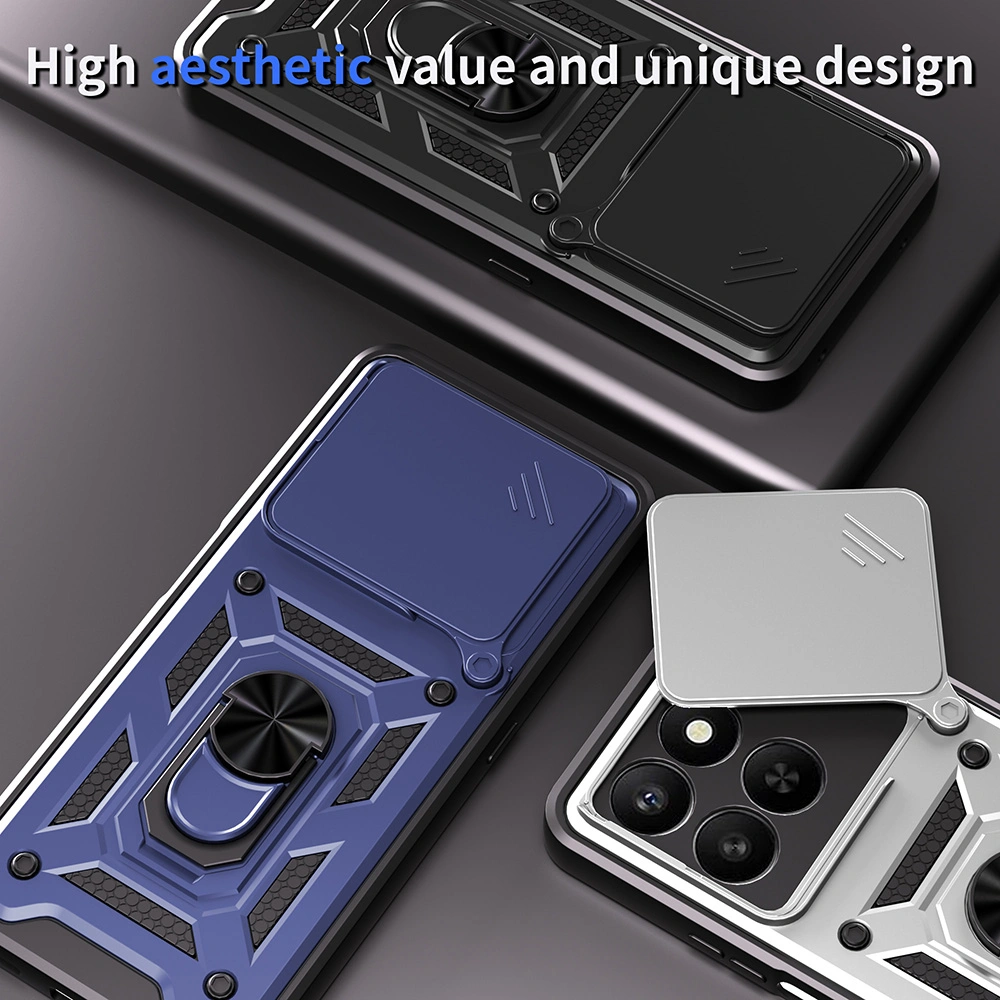 Kryt Honor X5c Plus, Techsuit CamShield Pro rose gold
