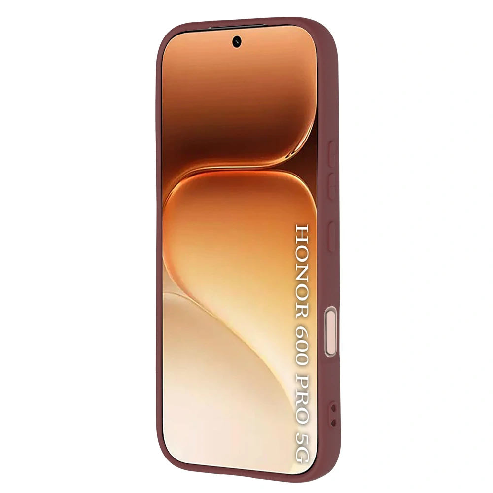 Kryt Honor 600 Pro Techsuit SoftFlex - plum red