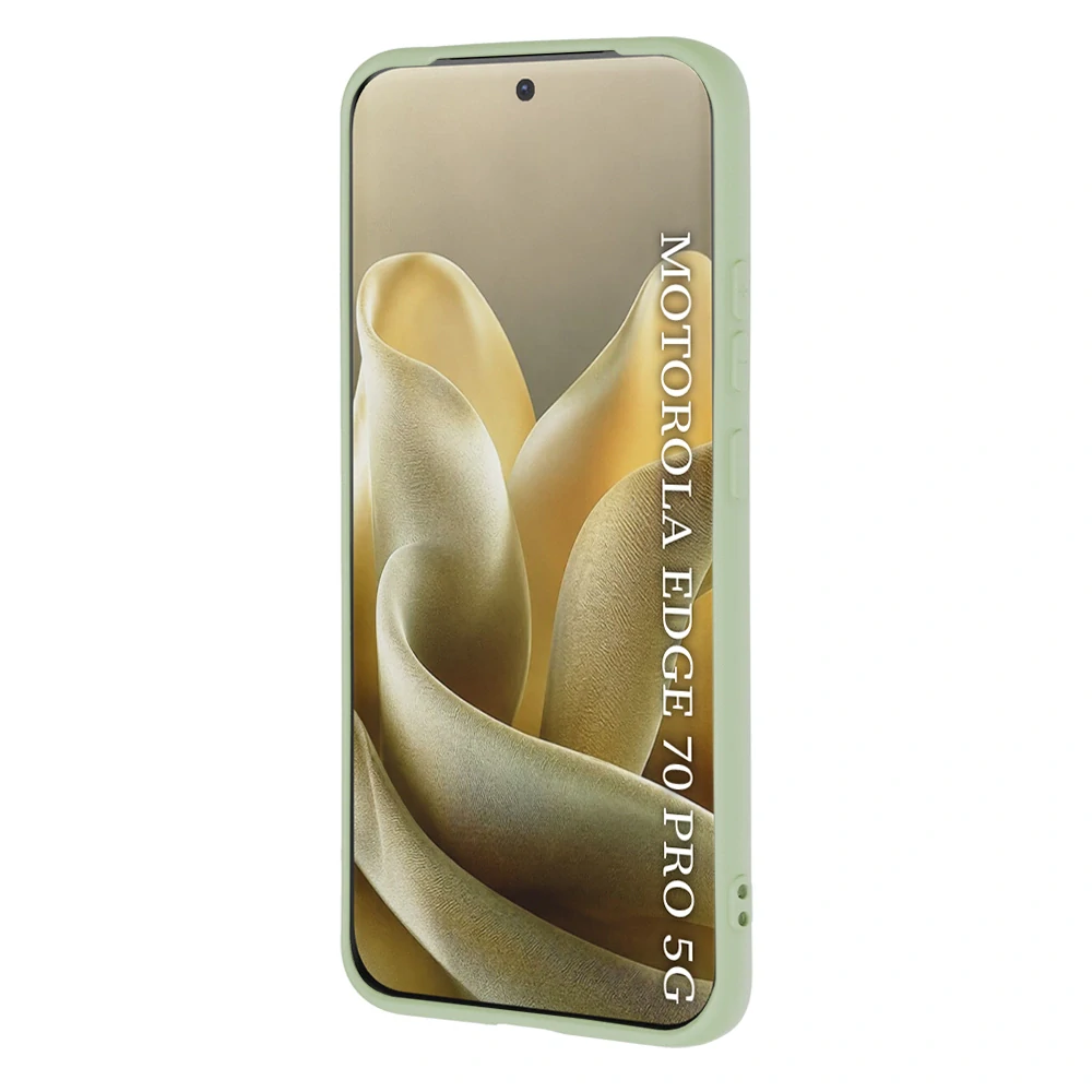 Kryt Motorola EDGE 70 Pro, SoftFlex - mint green