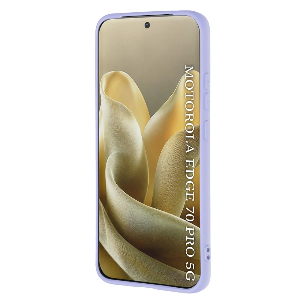Kryt Motorola EDGE 70 Pro, SoftFlex - light purple