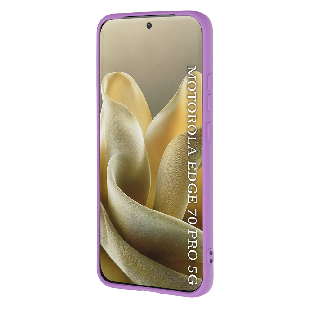 Kryt Motorola EDGE 70 Pro, SoftFlex - purple