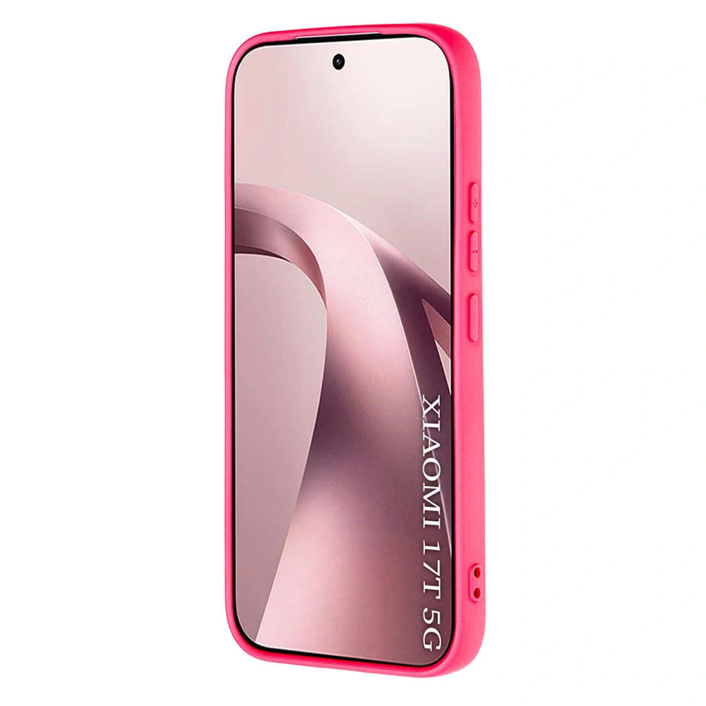 Kryt Xiaomi 17T, Techsuit SoftFlex - hot pink