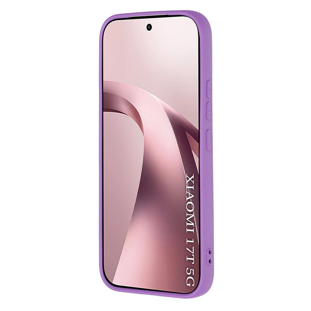 Kryt Xiaomi 17T, Techsuit SoftFlex - fialový