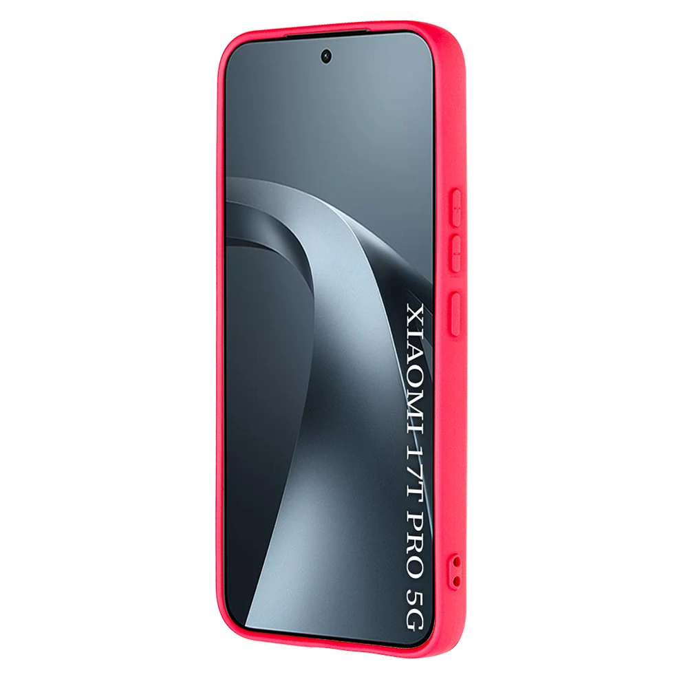Kryt Xiaomi 17T Pro, Techsuit SoftFlex - hot pink