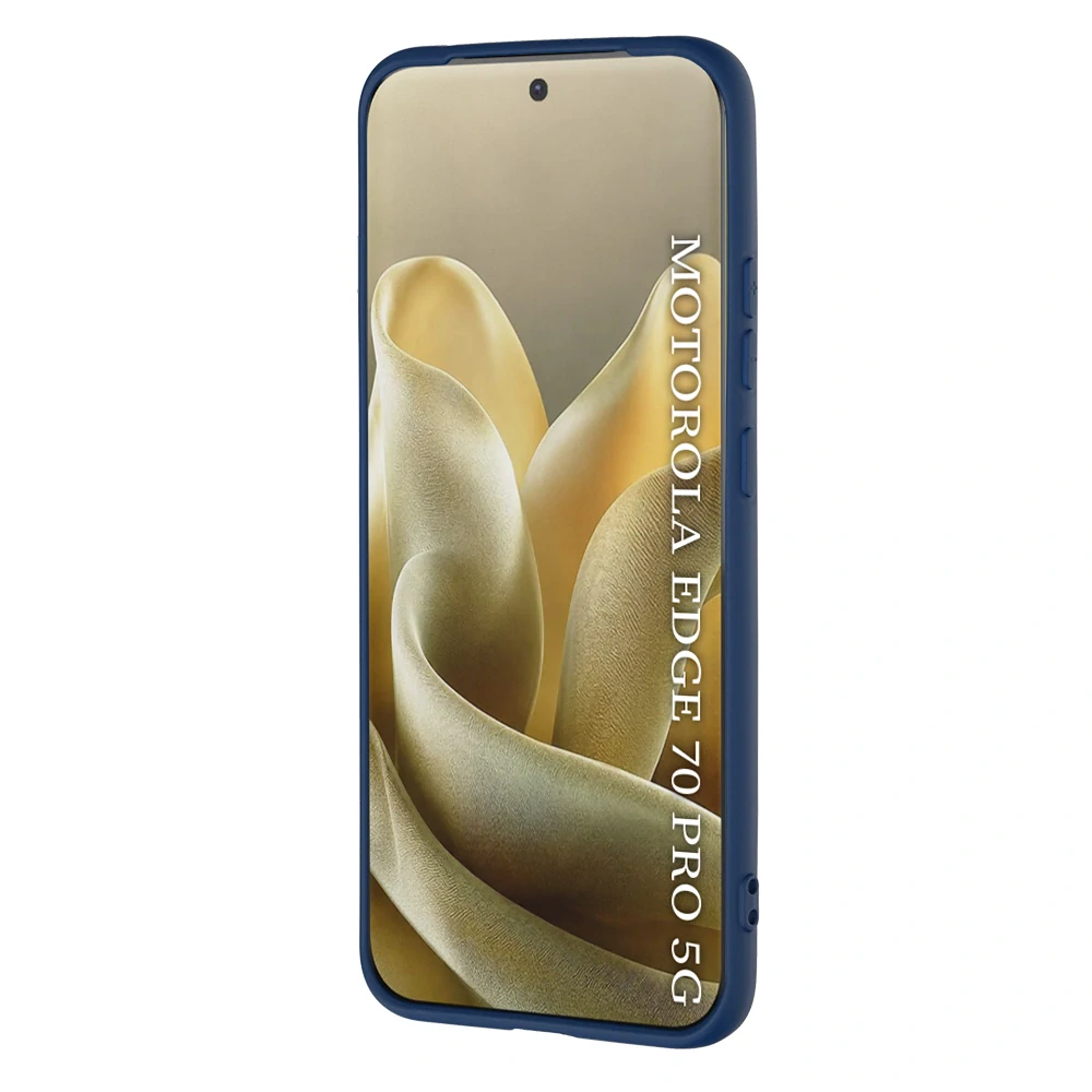 Kryt Motorola EDGE 70 Pro, SoftFlex - navy blue