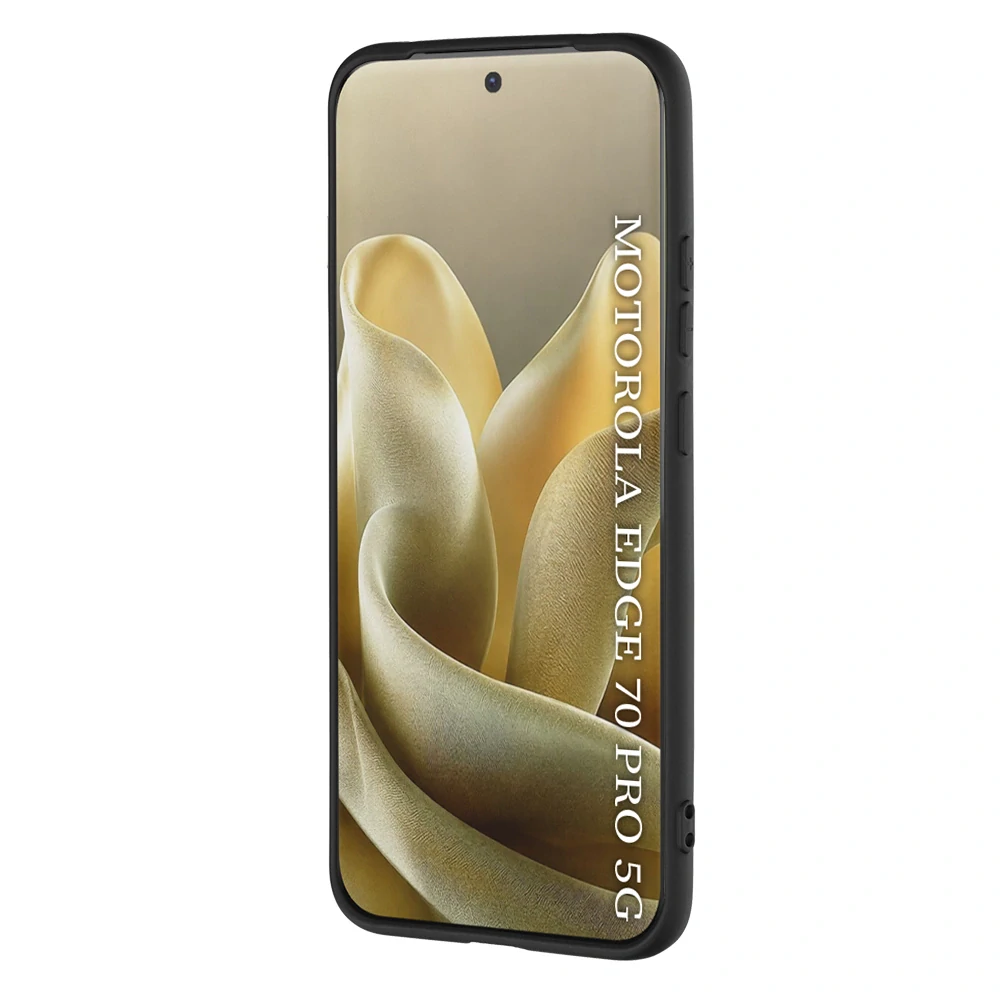 Kryt Motorola EDGE 70 Pro, SoftFlex - black