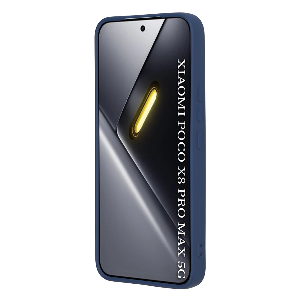 Kryt Xiaomi Poco X8 Pro Max, SoftFlex - navy blue