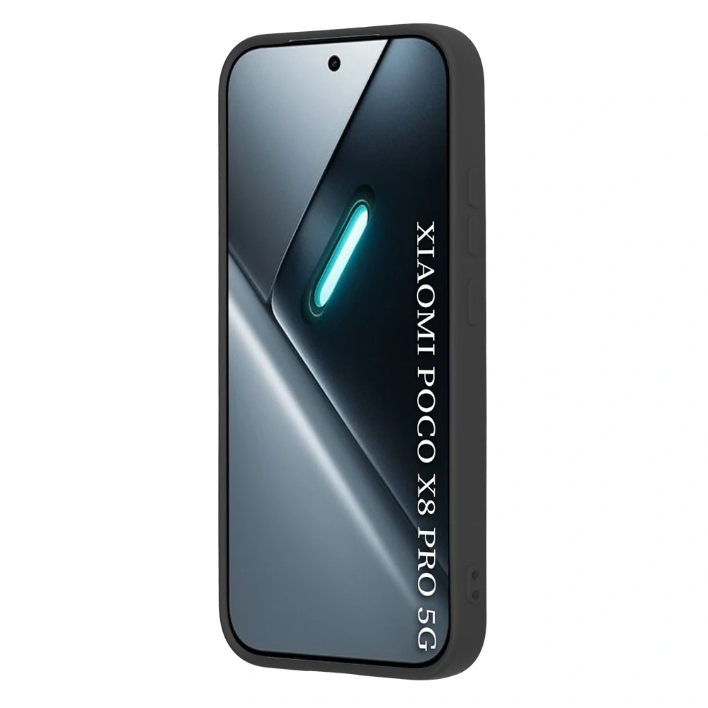 Kryt Xiaomi Poco X8 Pro, SoftFlex - black