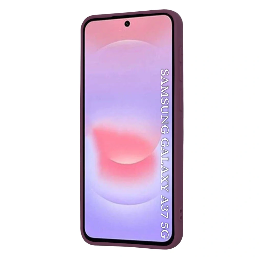 Kryt Samsung Galaxy A37 5G / A36 5G, Techsuit SoftFlex - plum red
