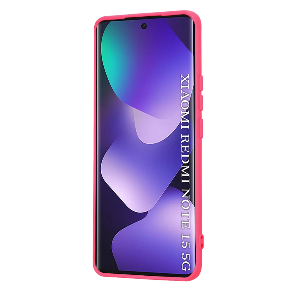 Kryt Xiaomi Redmi Note 15 4G/5G / Poco M8 5G, SoftFlex - hot pink