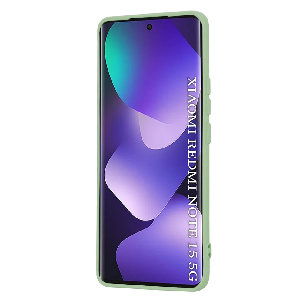 Kryt Xiaomi Redmi Note 15 4G/5G / Poco M8 5G, SoftFlex - mint green