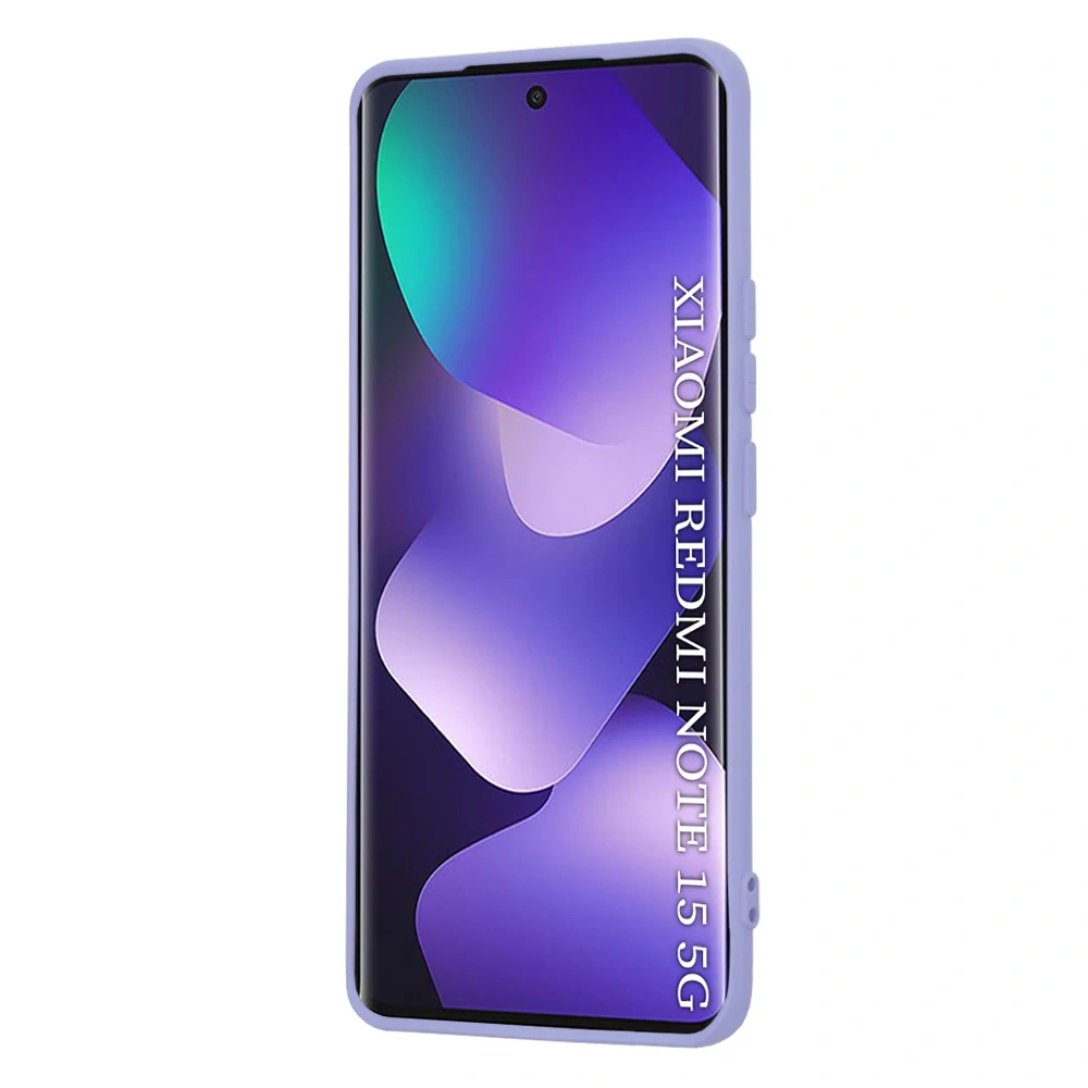 Kryt Xiaomi Redmi Note 15 4G/5G / Poco M8 5G, SoftFlex - light purple