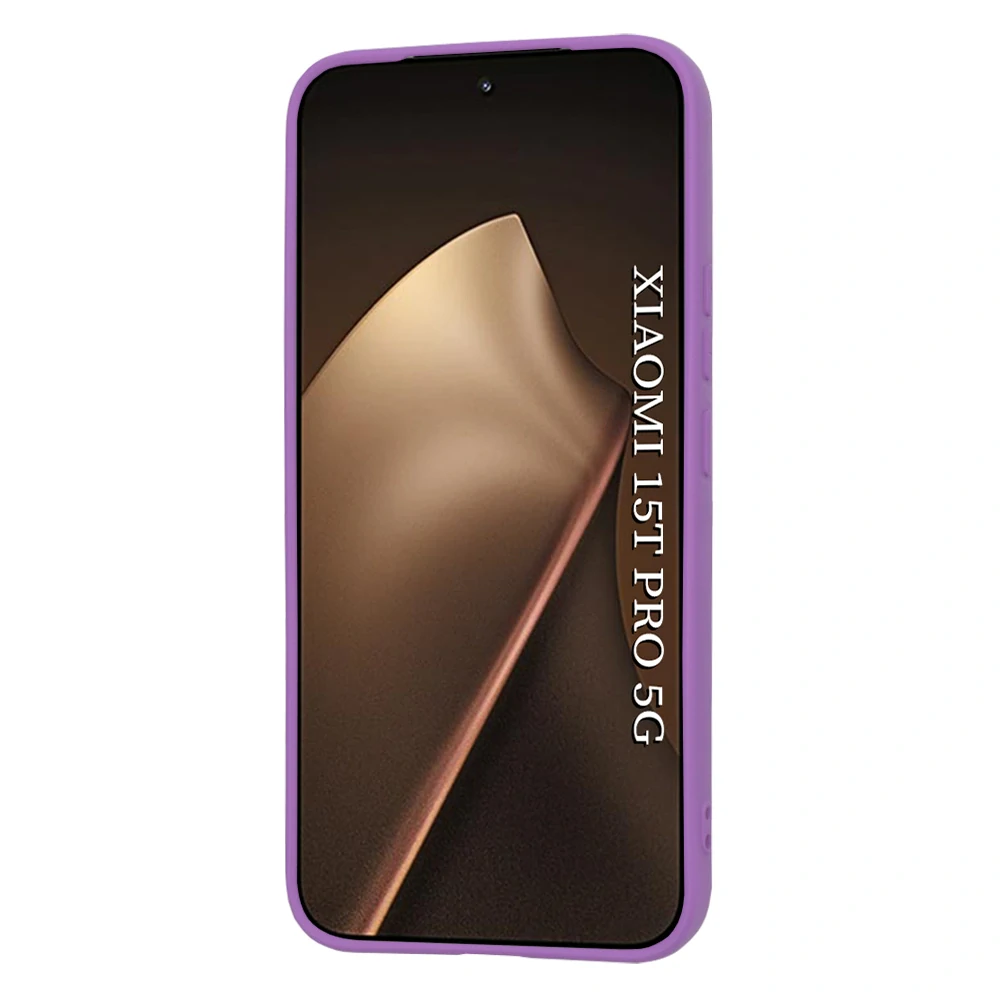 Kryt Xiaomi 15T Pro, Techsuit SoftFlex - fialový