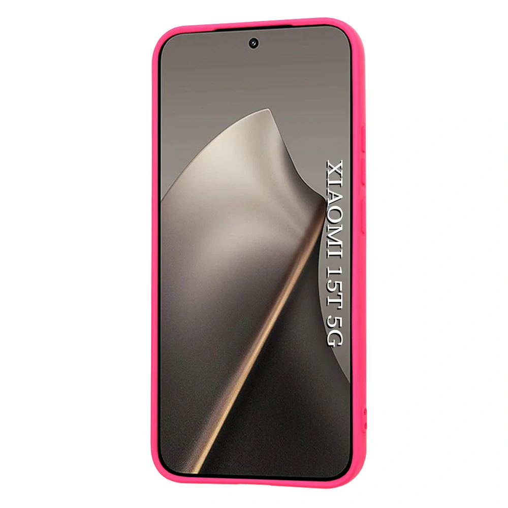 Kryt Xiaomi 15T, Techsuit SoftFlex - hot pink