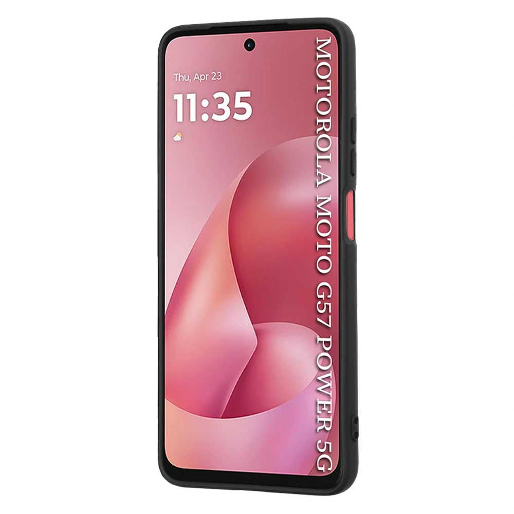 Kryt Motorola Moto G57 Power / G67 Power, SoftFlex - black